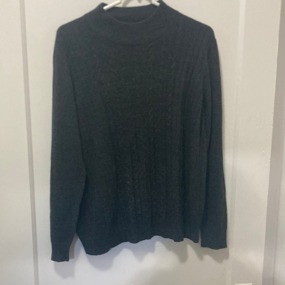 Allison Daley grey sweater shirt M